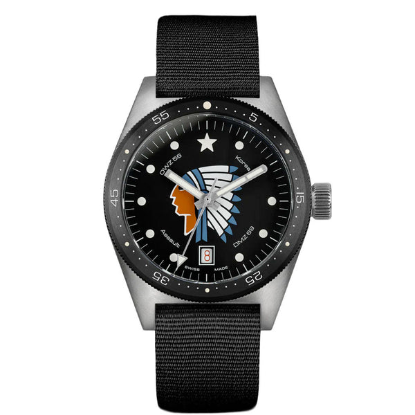 Ollech & Wajs Swiss Automatic Infantry Watch #OW-MK-102 — Long
