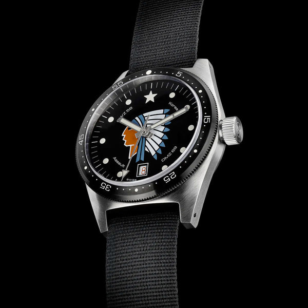 Ollech & Wajs Swiss Automatic Infantry Watch #OW-MK-102