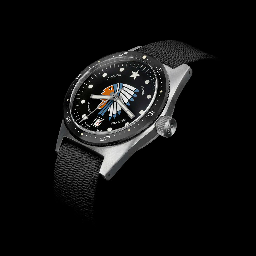 Ollech & Wajs Swiss Automatic Infantry Watch #OW-MK-102 — Long