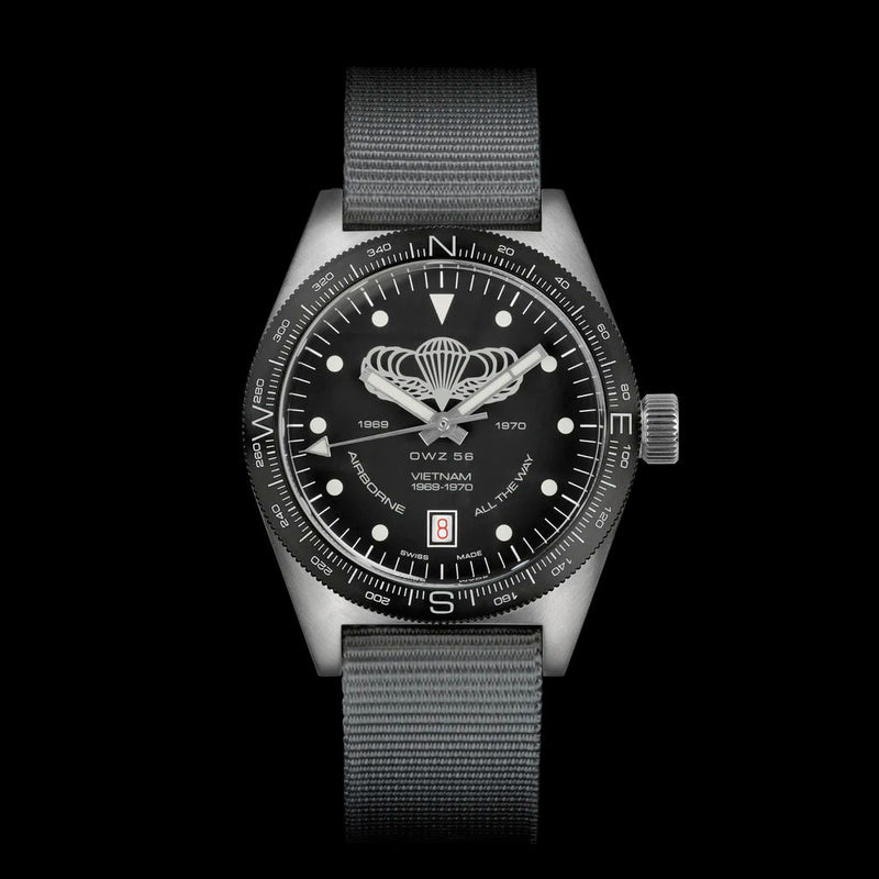 Ollech & Wajs Swiss Automatic "Jump Wings" Watch #OW-MV-82