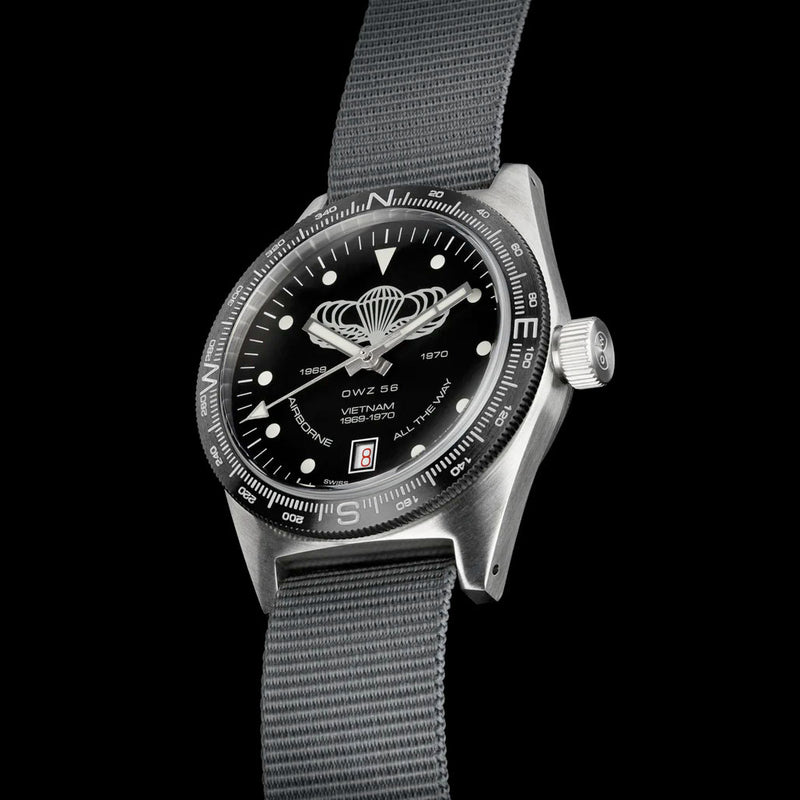 Ollech & Wajs Swiss Automatic "Jump Wings" Watch #OW-MV-82