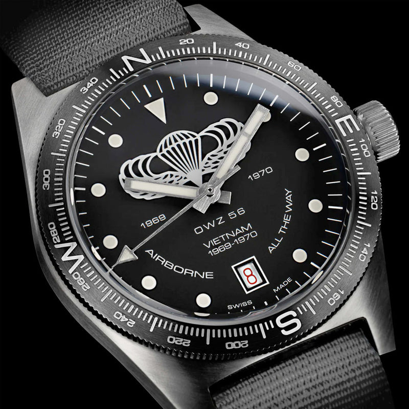 Ollech & Wajs Swiss Automatic "Jump Wings" Watch #OW-MV-82