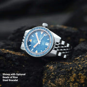 Ollech & Wajs Swiss Automatic Ocean Graph Dive Watch with Decompression Bezel #OW-Oceangraph