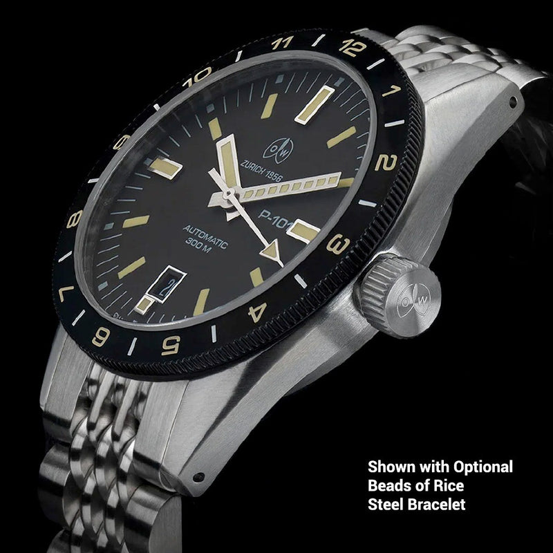 Ollech & Wajs Swiss Automatic P-101 Field Watch #OW-P-101