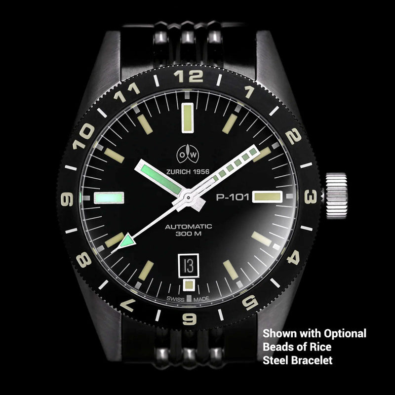 Ollech & Wajs Swiss Automatic P-101 Field Watch #OW-P-101