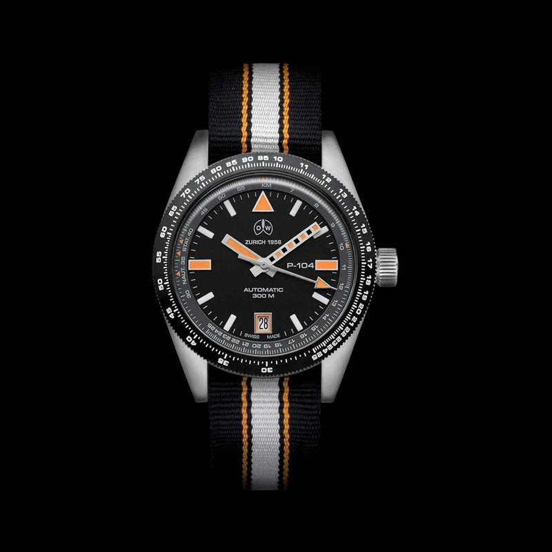 Ollech & Wajs Swiss Automatic P-104 Pilot's Watch #OW-P-104
