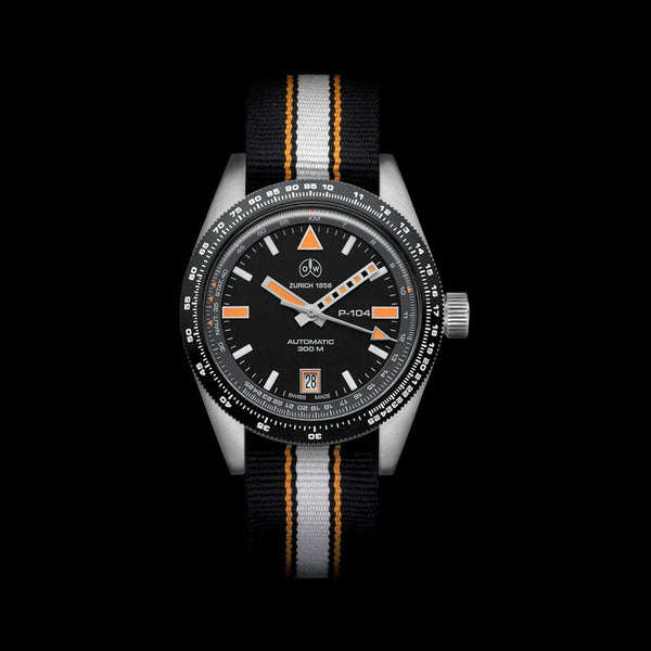 Ollech & Wajs Swiss Automatic P-104 Pilot's Watch #OW-P-104
