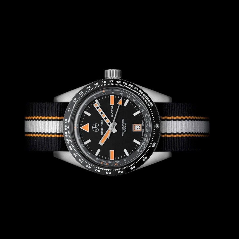 Ollech & Wajs Swiss Automatic P-104 Pilot's Watch #OW-P-104