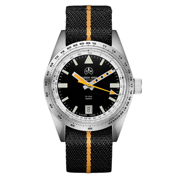 Ollech & Wajs Swiss Automatic P-104 Selectron Pilot's Watch #OW-P-104-Selectron