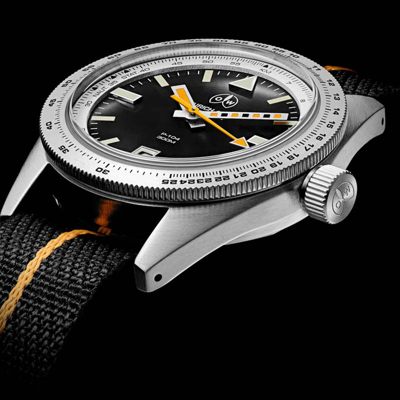 Ollech & Wajs Swiss Automatic P-104 Selectron Pilot's Watch #OW-P-104-Selectron