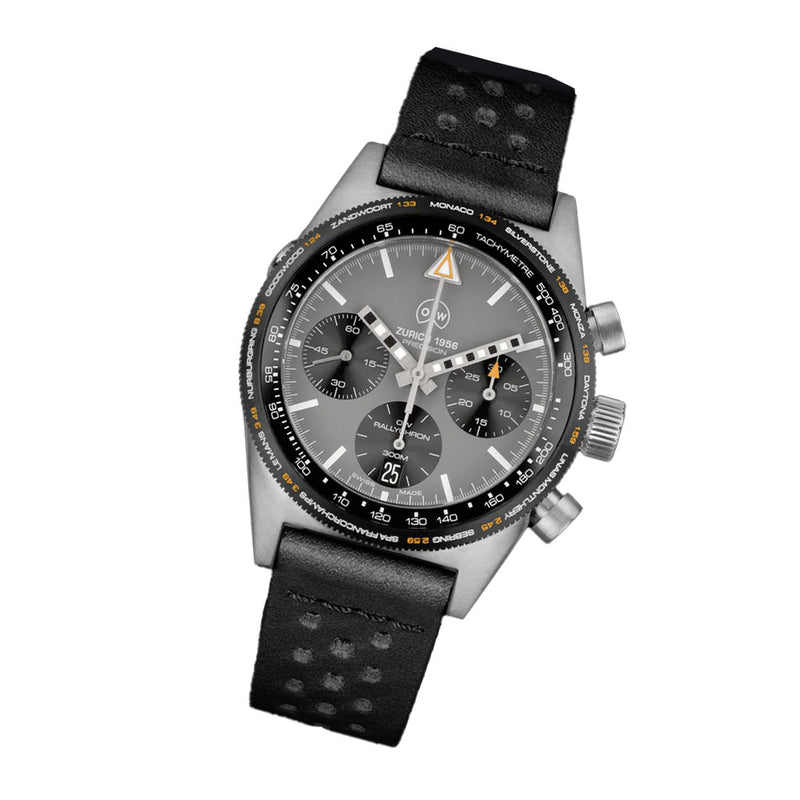 Ollech & Wajs Swiss Automatic RallyChron Racing Watch #OW-RallyChron