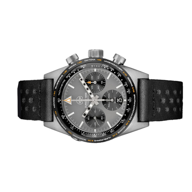 Ollech & Wajs Swiss Automatic RallyChron Racing Watch #OW-RallyChron