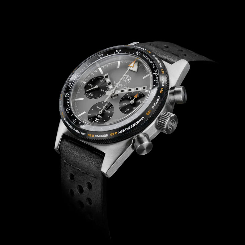 Ollech & Wajs Swiss Automatic RallyChron Racing Watch #OW-RallyChron