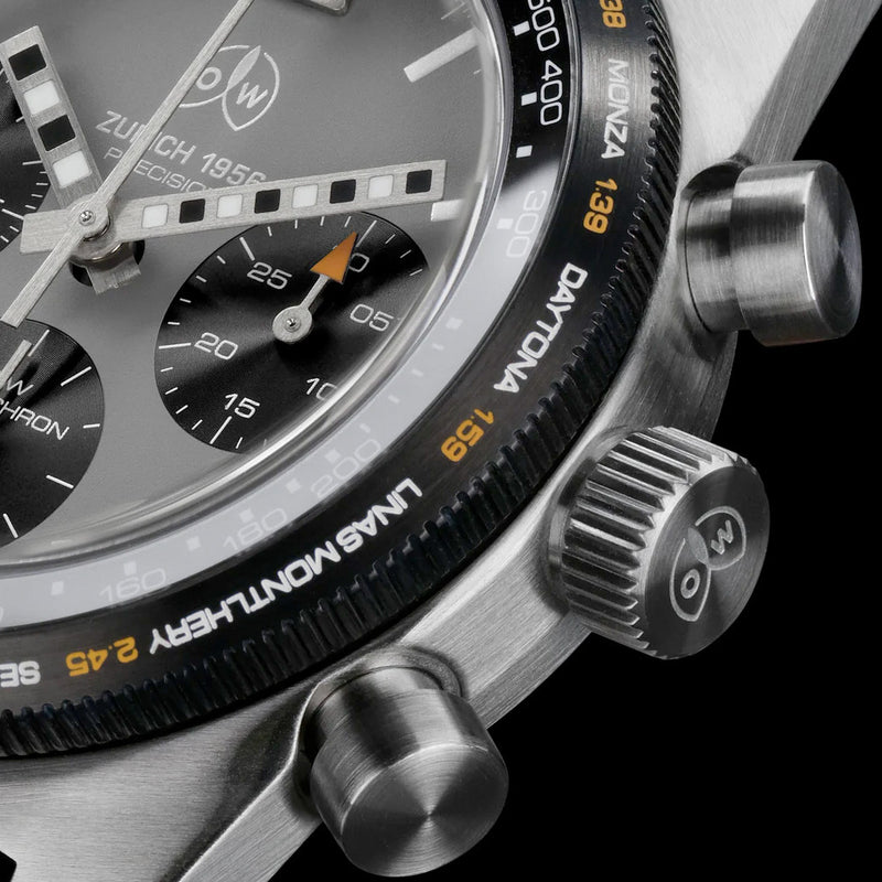 Ollech & Wajs Swiss Automatic RallyChron Racing Watch #OW-RallyChron