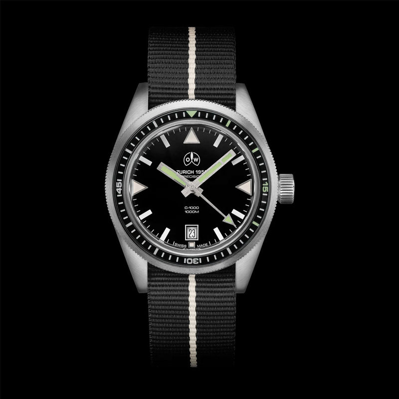 Ollech & Wajs Swiss Automatic C-1000 MKII Watch #OW-C1000-MKII