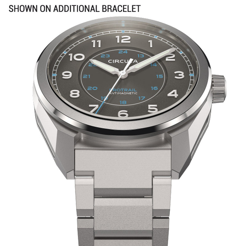 Circula ProTrail Automatic Field Watch with Grey Dial #PE-SS-GS