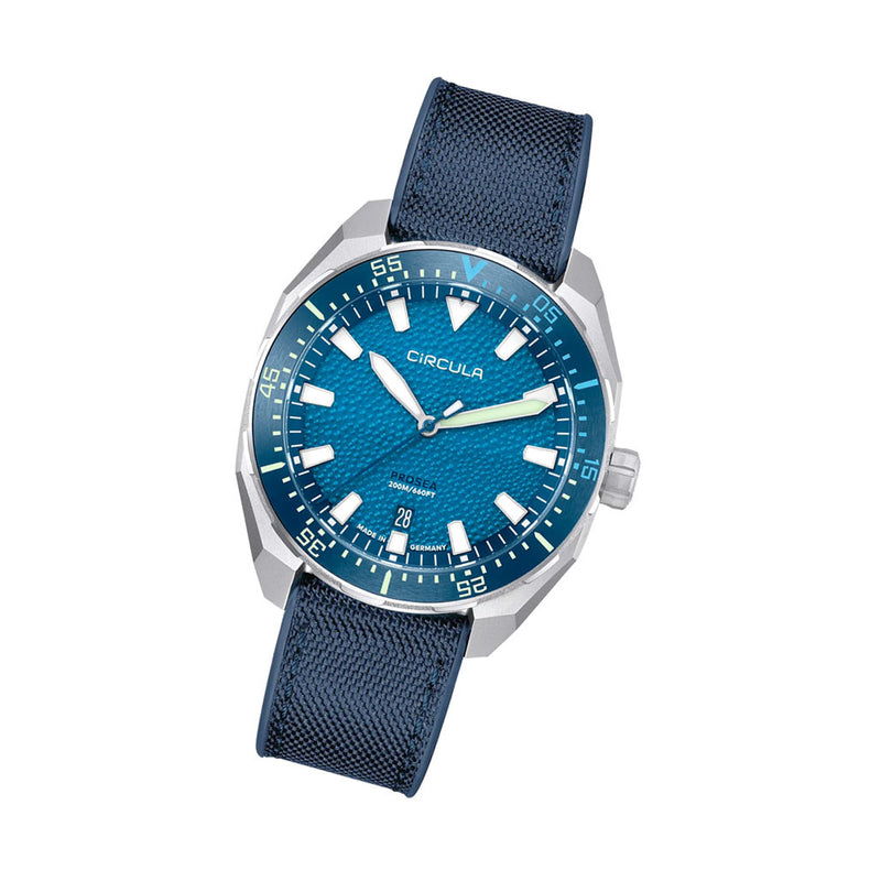 Circula ProSea Automatic Dive Watch with Blue Paper Dial #PS-SH-BB