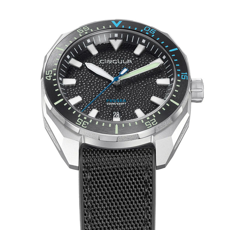 Circula ProSea Automatic Dive Watch with Black Paper Dial #PS-SH-SS