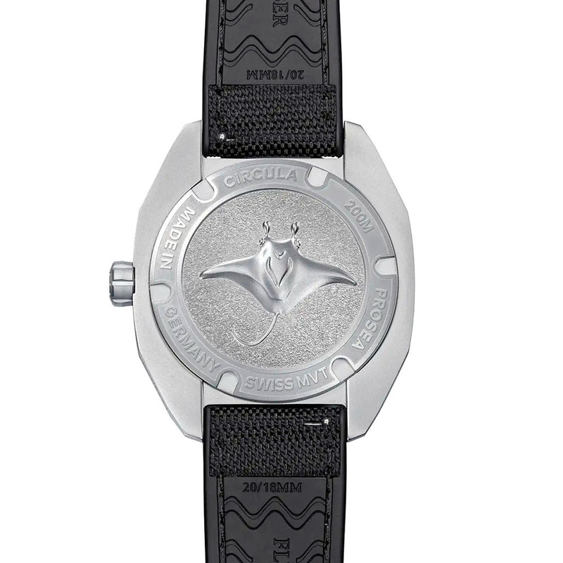 Circula ProSea Automatic Dive Watch with Black Paper Dial #PS-SH-SS