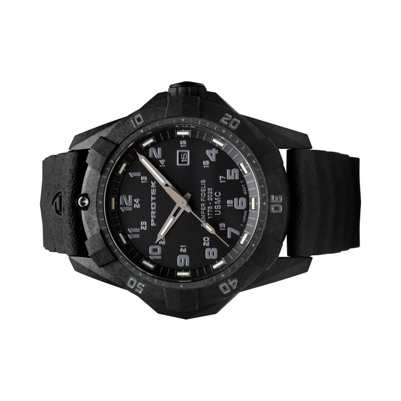 Protek Carbon Composite Dive Watch USMC 250th Anniversary #PT1011SF