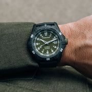 USMC Automatic Tritium Dive Watch with Green Dial #PT1215