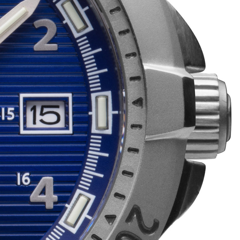 Protek Automatic Tritium Dive Watch with Blue Dial #PT2203