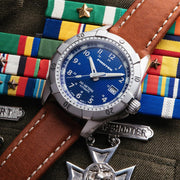 Protek Automatic Tritium Dive Watch with Blue Dial #PT2203