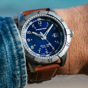 Protek Automatic Tritium Dive Watch with Blue Dial #PT2203