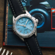 Protek Automatic Tritium Dive Watch with Light Blue Dial #PT2207