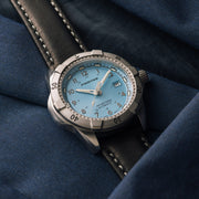 Protek Automatic Tritium Dive Watch with Light Blue Dial #PT2207