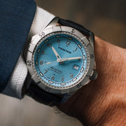 Protek Automatic Tritium Dive Watch with Light Blue Dial #PT2207