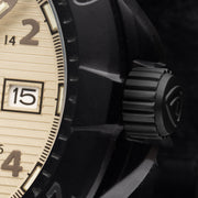 Protek Automatic Tritium Dive Watch with Beige Dial #PT2217