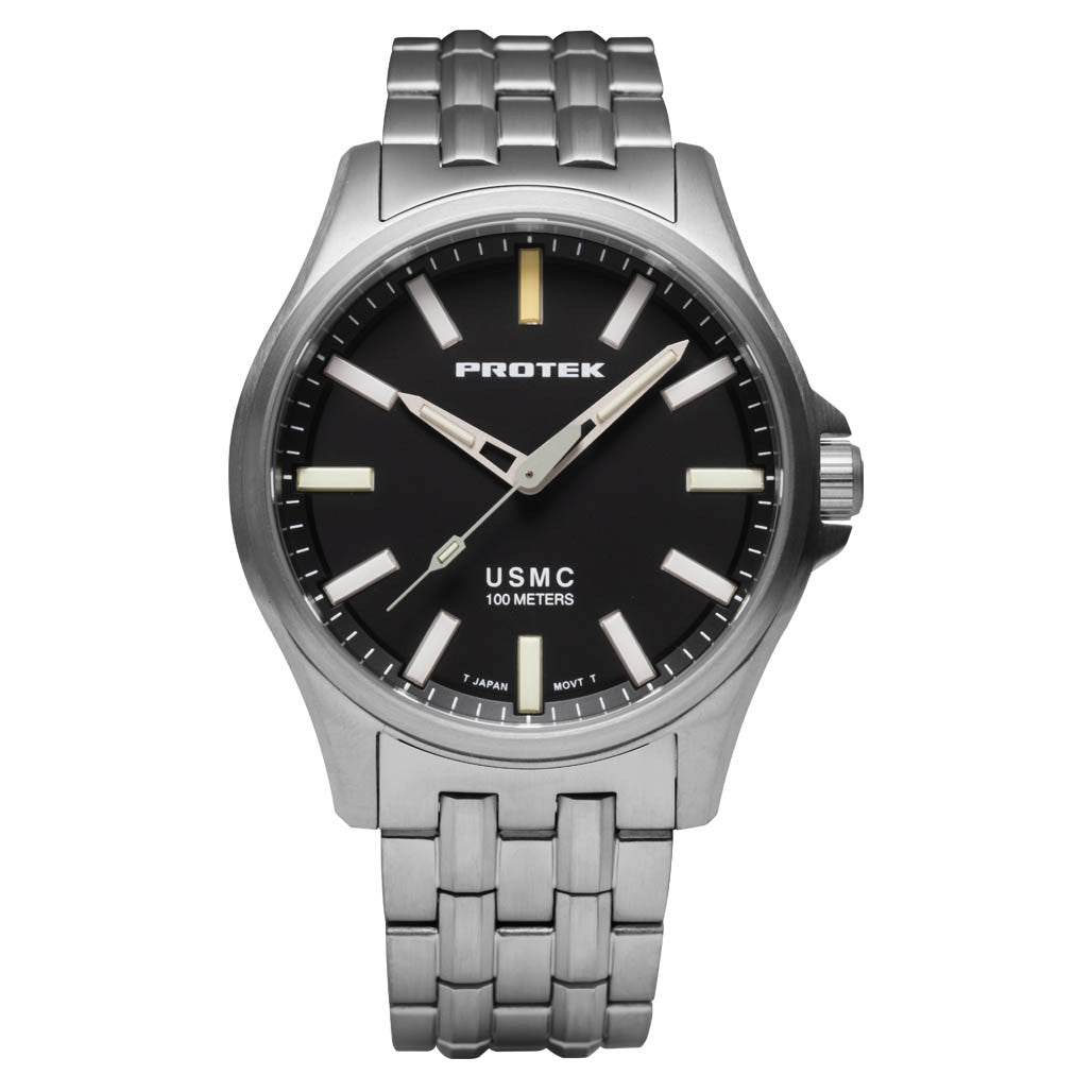 Protek Titanium Field Watch 3100 USMC Series with Tritium T100