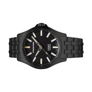 Protek IP Gun Metal Titanium Field Watch 3100 USMC Series with Tritium T100 Tubes #PT3102BR