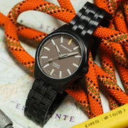 Protek IP Black Titanium Field Watch 3100 USMC Series with Tritium T100 Tubes #PT3106BR