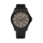 Protek IP Black Titanium Field Watch 3100 USMC Series with Tritium T100 Tubes #PT3106BR