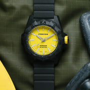 ProTek Aggressor Carbon 4000 Series with Yellow Dial #PT4007