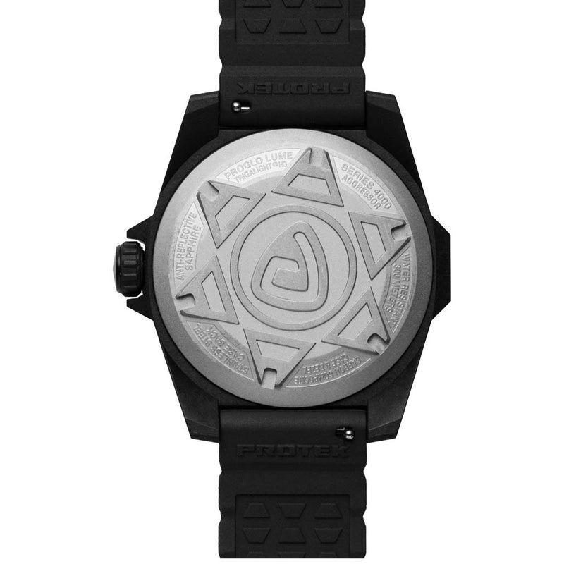 ProTek Aggressor Carbon 4000 Series with Yellow Dial #PT4007