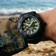 ProTek Aggressor Carbon USMC 250th Anniversary Watch with Green Camo Dial #PT4105SFC