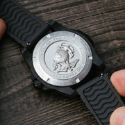 ProTek Aggressor Carbon USMC 250th Anniversary Watch with Grey Camo Dial #PT4109SFC