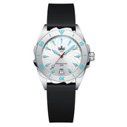 PHOIBOS Sea Nymph 300-Meter Swiss Quartz Dive Watch with Double-Dome Sapphire Crystal #PX021F