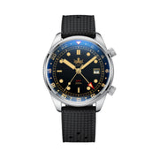 PHOIBOS Eagle Ray 300-Meter Dual-Time GMT Dive Watch with Double Dome AR Sapphire Crystal #PX023D