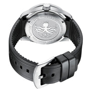 PHOIBOS Purple Dial Wave Master Automatic Dive Watch with Rubber Strap #PY010HR