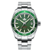 Phoibos Proteus 300M Automatic Diver with Green Dial #PY024A zoom