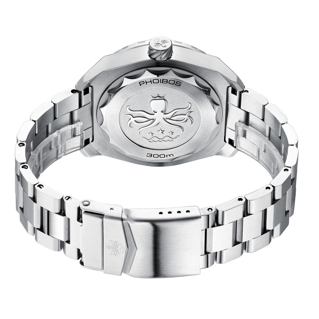 Phoibos Proteus 300M Automatic Diver with Blue Dial #PY024B — Long