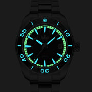 Phoibos Proteus 300M Automatic Diver with Black Carbon Forged Dial #PY024H lume