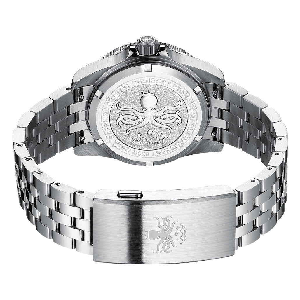 Phoibos PY026B 200 meter Voyager Automatic Dive Watch with an
