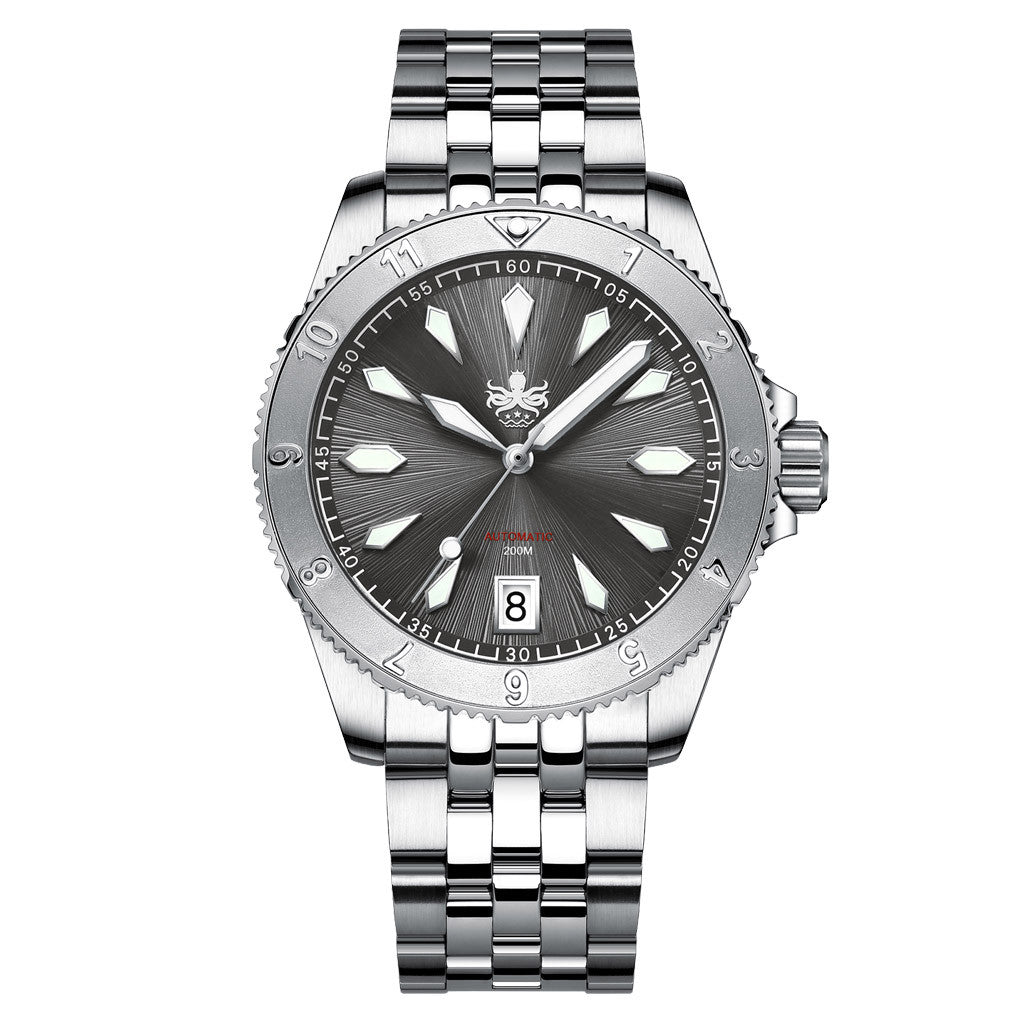 Phoibos PY026E 200 meter Voyager Automatic Dive Watch with an