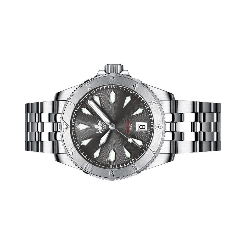 Phoibos PY026E 200 meter Voyager Automatic Dive Watch with an