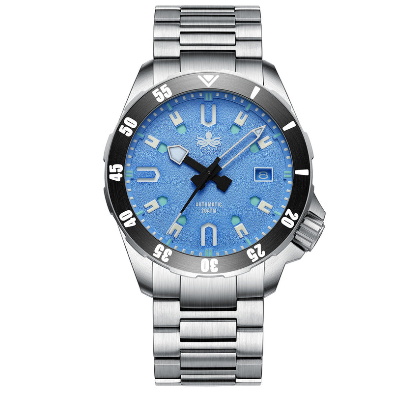 PHOIBOS Apollo Titanium 200-Meter Automatic Dive Watch with AR Sapphire Crystal #PY031B